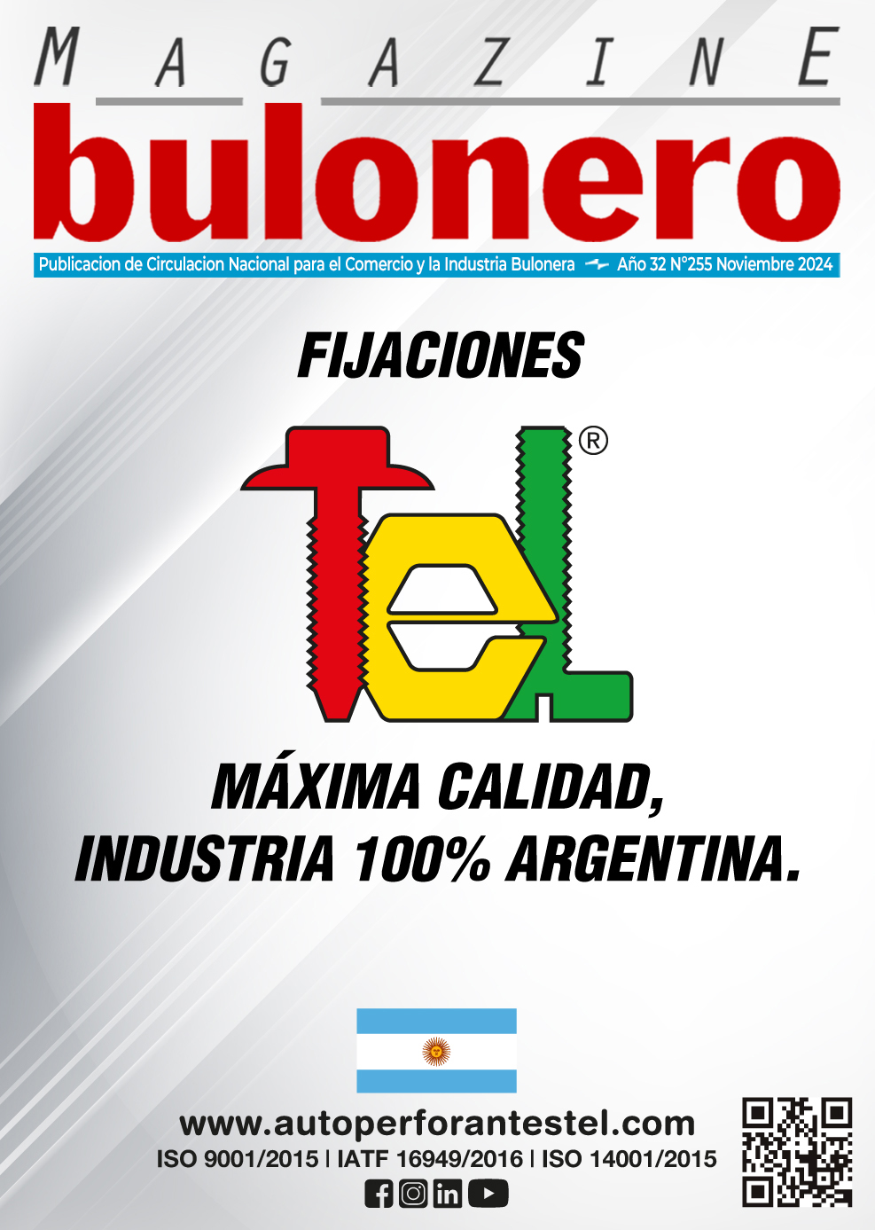 Tapa Magazine Bulonero 255