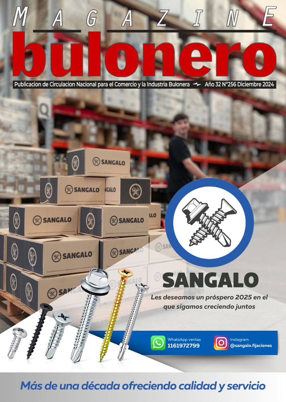Tapa Magazine Bulonero 256