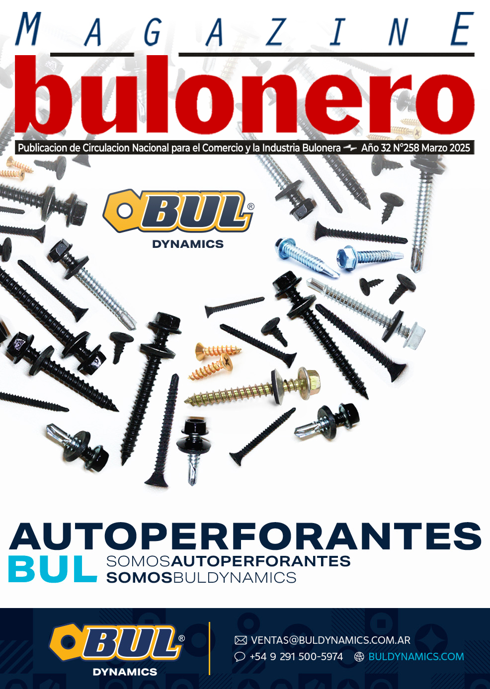 Tapa Magazine Bulonero 258