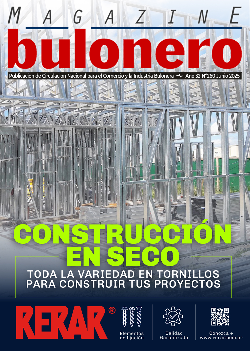 Tapa Magazine Bulonero Rerar Junio 2025
